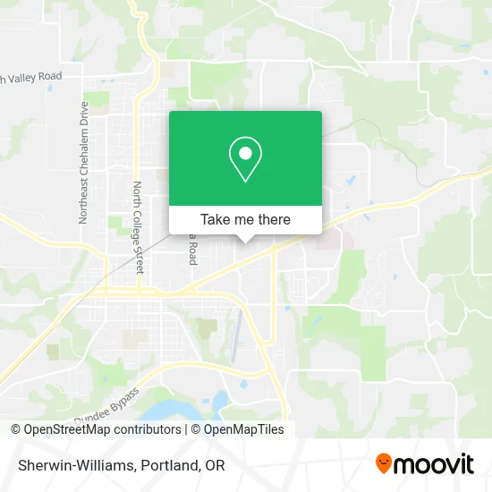 Sherwin-Williams map