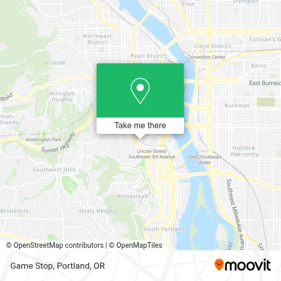 Game Stop map