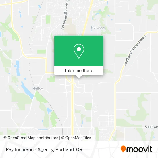 Ray Insurance Agency map