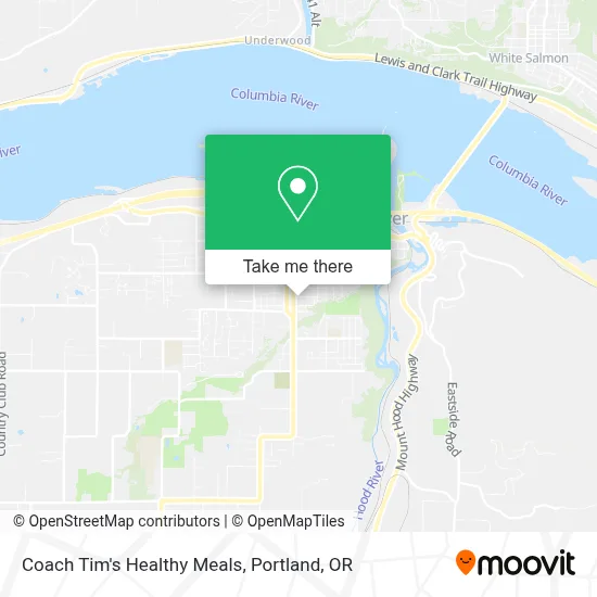 Coach Tim's Healthy Meals map