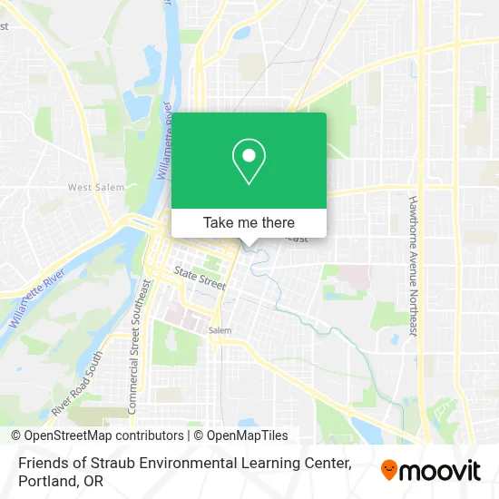 Friends of Straub Environmental Learning Center map