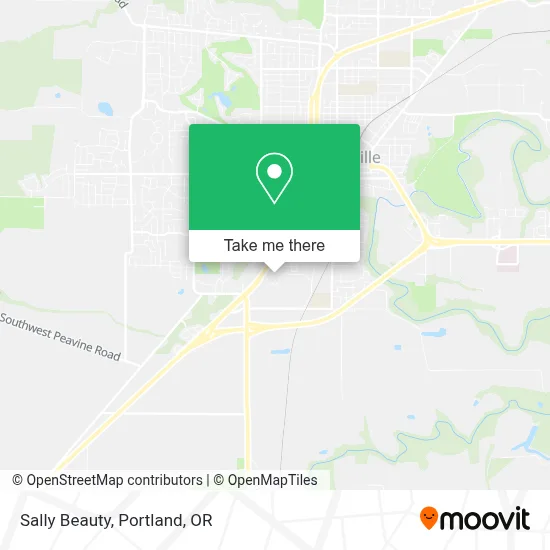 Sally Beauty map