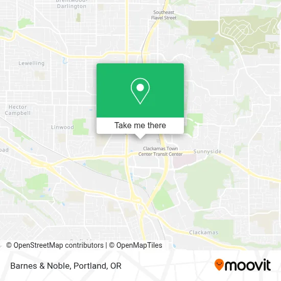 Barnes & Noble map