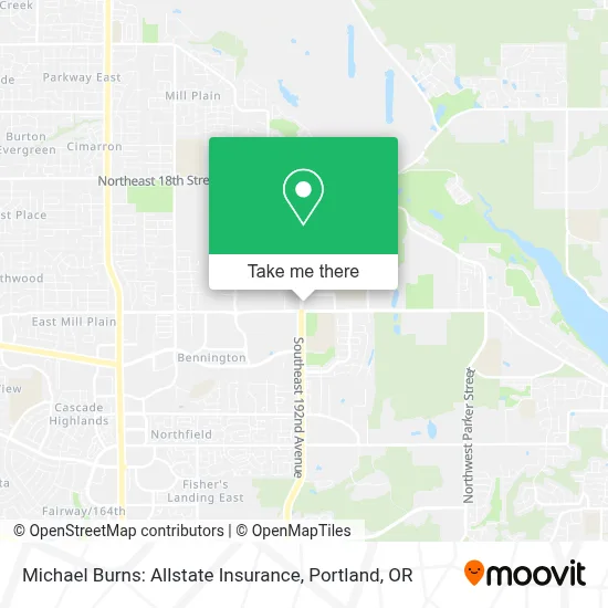 Michael Burns: Allstate Insurance map
