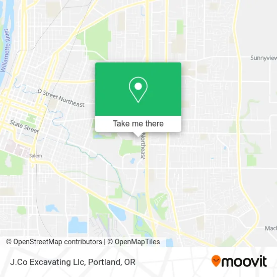 J.Co Excavating Llc map