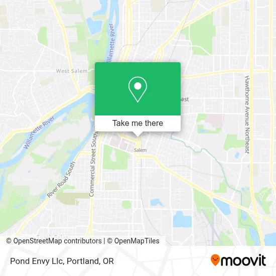Pond Envy Llc map