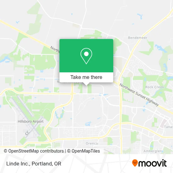 Linde Inc. map