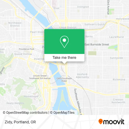 Zidy map