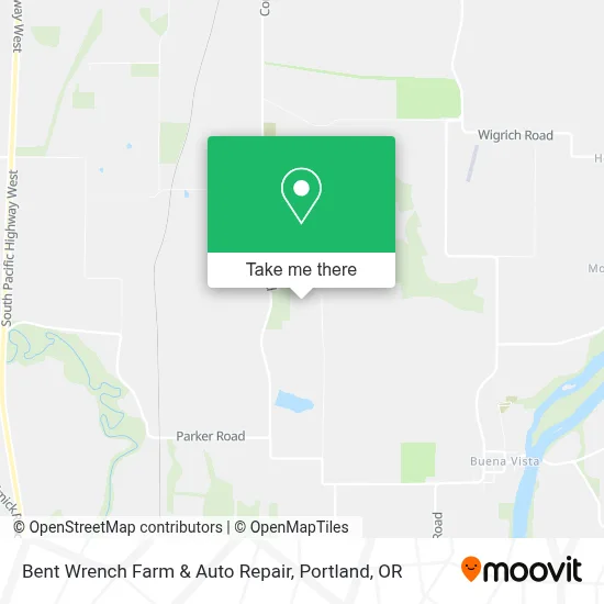 Bent Wrench Farm & Auto Repair map