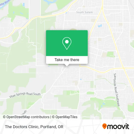The Doctors Clinic map