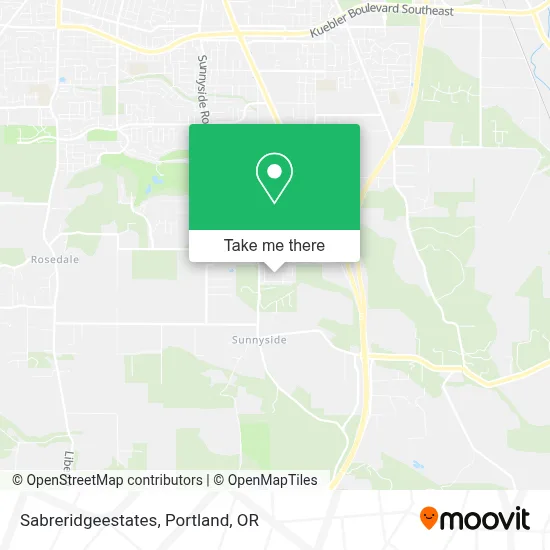 Sabreridgeestates map
