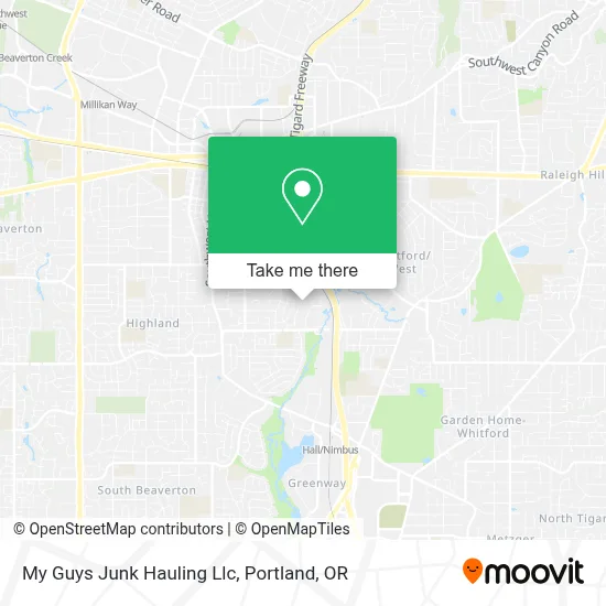 My Guys Junk Hauling Llc map