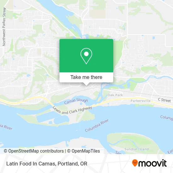 Latin Food In Camas map
