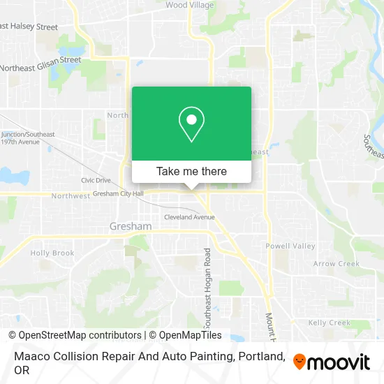 Maaco Collision Repair And Auto Painting map