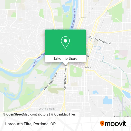 Harcourts Elite map