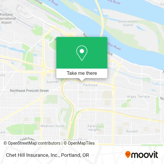 Chet Hill Insurance, Inc. map