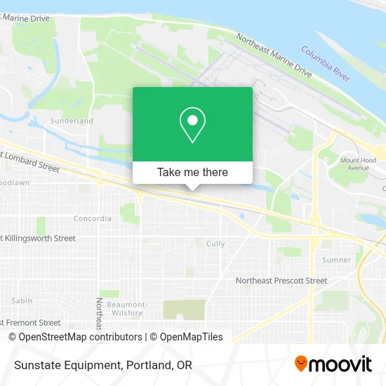 Sunstate Equipment map