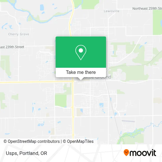 Usps map