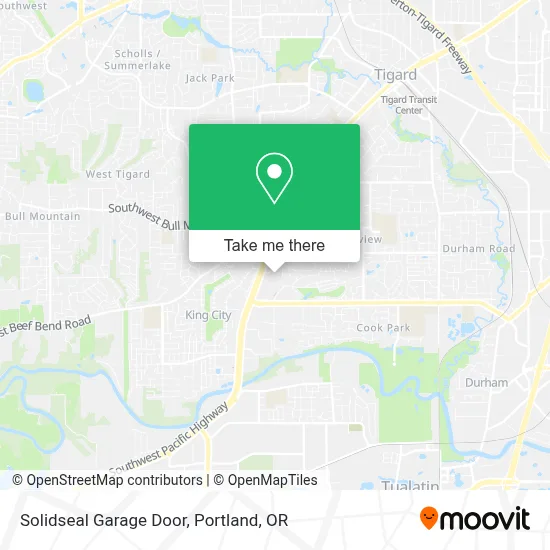 Solidseal Garage Door map