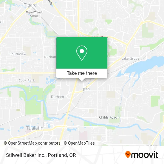 Stilwell Baker Inc. map