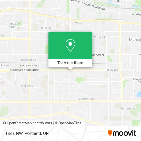 Tires NW map