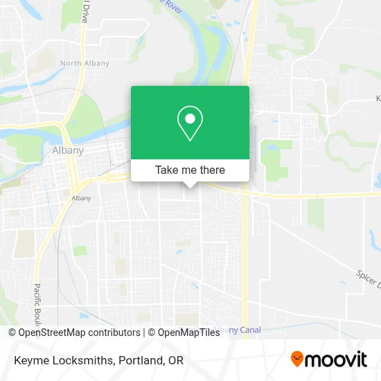 Keyme Locksmiths map