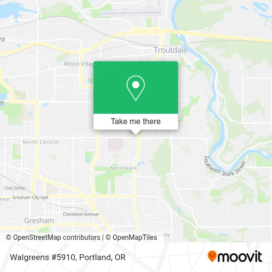 Walgreens #5910 map