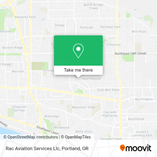 Rac Aviation Services Llc map