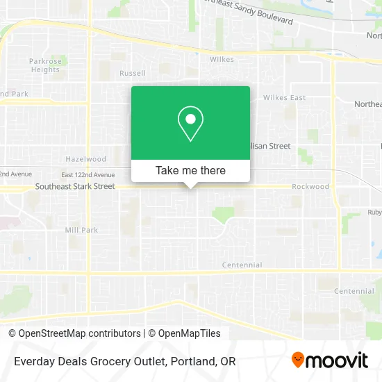 Everday Deals Grocery Outlet map