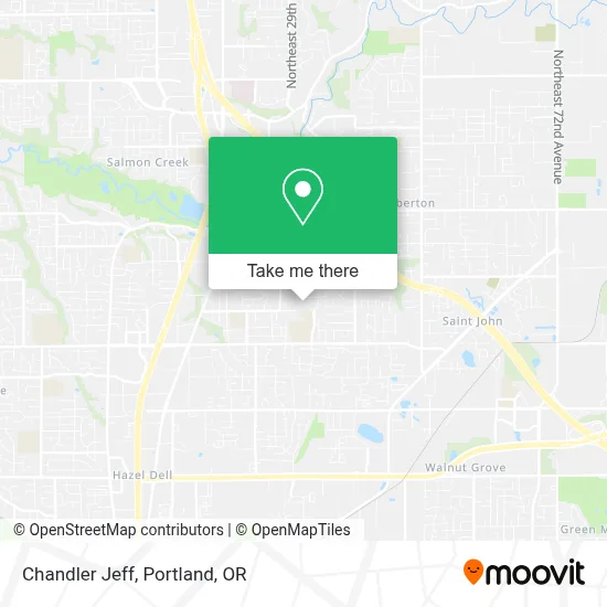 Chandler Jeff map