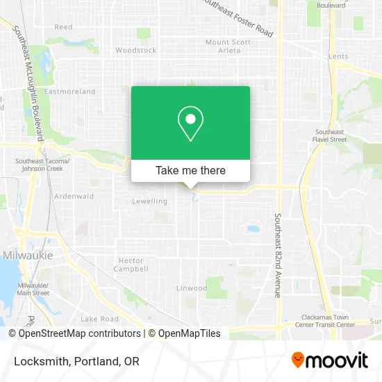 Locksmith map