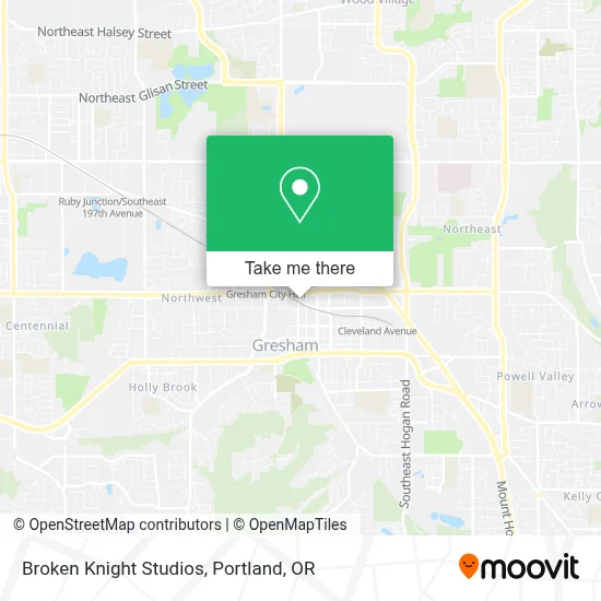 Broken Knight Studios map