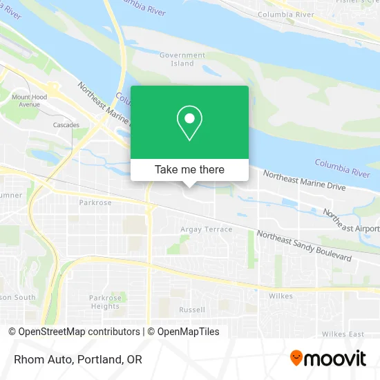 Rhom Auto map