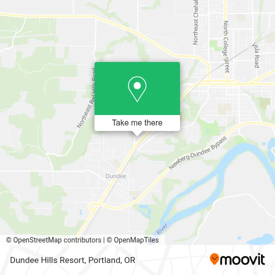 Dundee Hills Resort map
