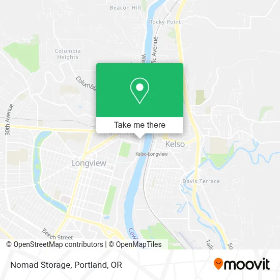 Nomad Storage map