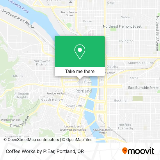 Coffee Works by P:Ear map