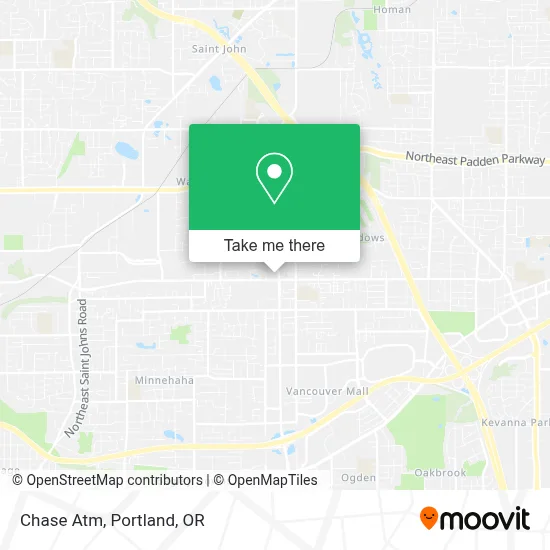 Chase Atm map