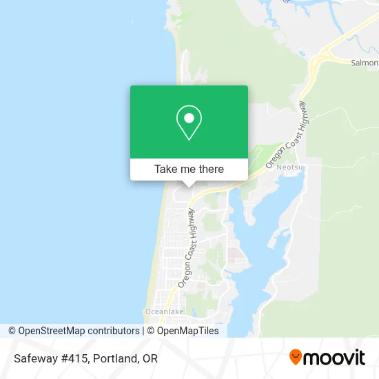 Safeway #415 map