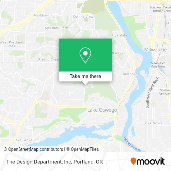 The Design Department, Inc map