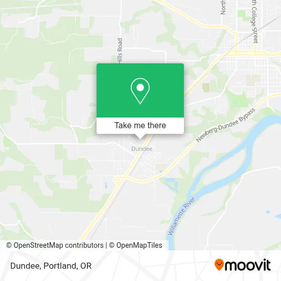 Dundee map