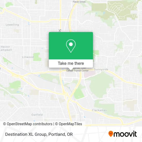 Destination XL Group map