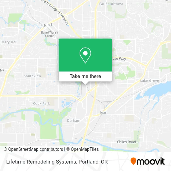 Lifetime Remodeling Systems map