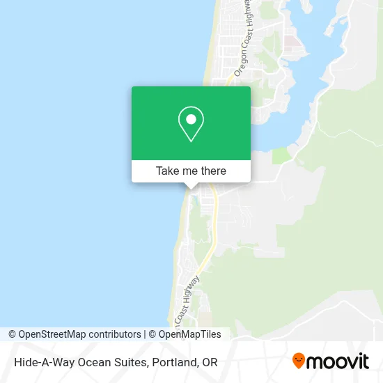 Hide-A-Way Ocean Suites map