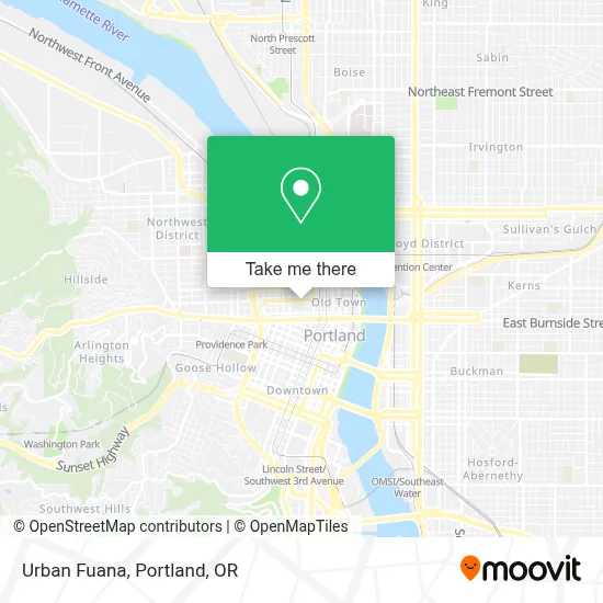 Urban Fuana map