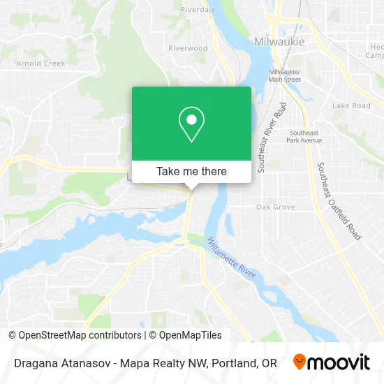 Dragana Atanasov - Mapa Realty NW map