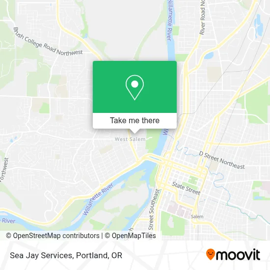 Sea Jay Services map