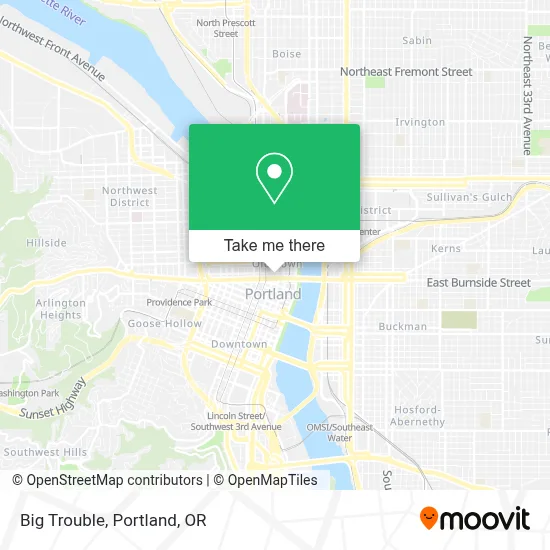 Big Trouble map