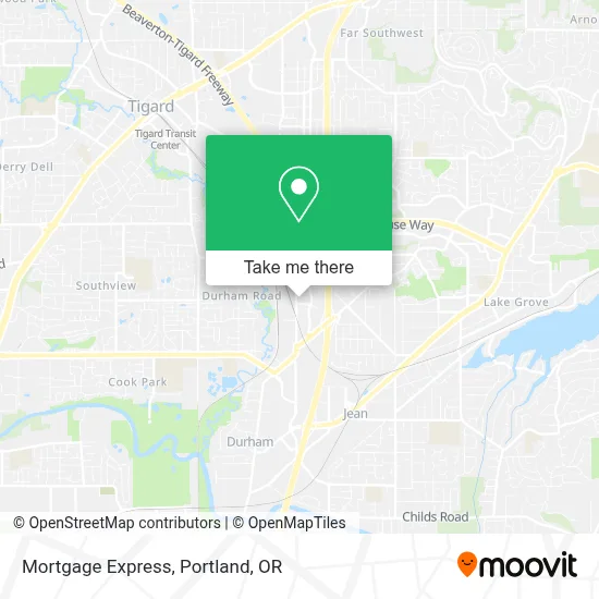 Mortgage Express map