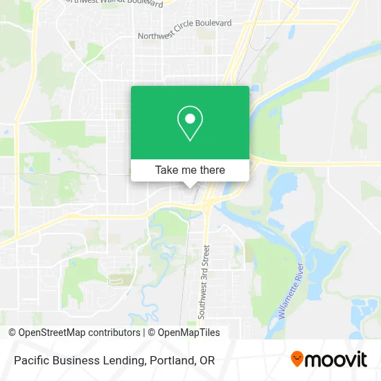 Pacific Business Lending map