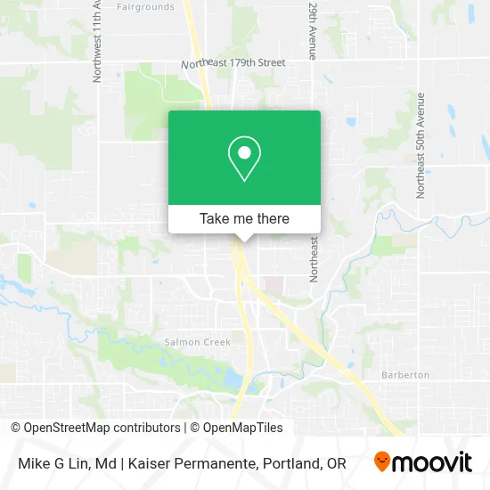 Mike G Lin, Md | Kaiser Permanente map